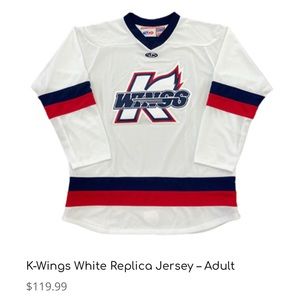 Kalamazoo K Wings Hockey Jersey